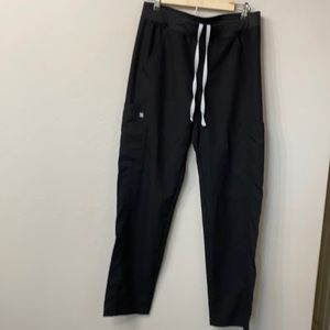 Figs technical collection black scrub pants size medium.